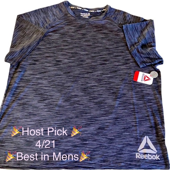 Reebok Other - 🎉HP🎉 NWT Reebok SS Space Dye Men’s T-shirt